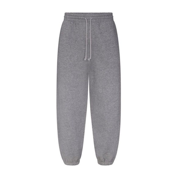 Skims Fleece Lounge Men's Tapered Jogger in Dark Heather Grey - Picture 1 of 3